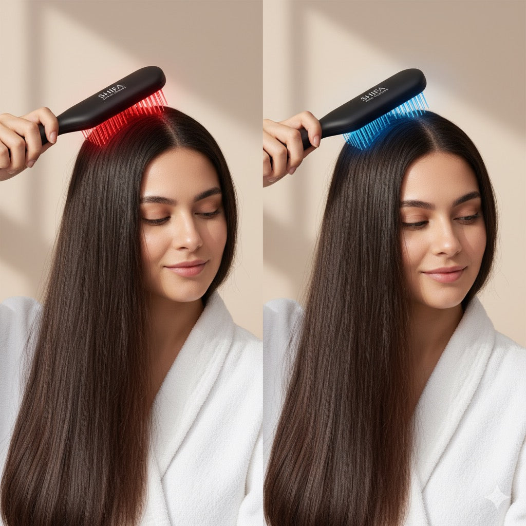 Anti HairFall LED Therapy Comb